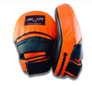 ARWUT FOCUS MITTS HYBRID FMH1 BLACK/ORANGE