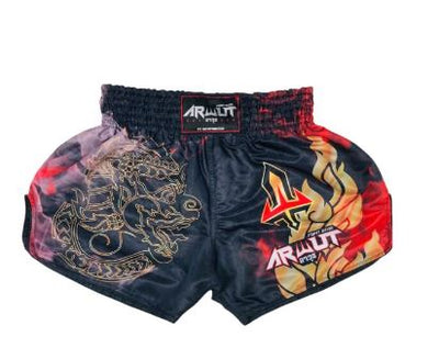 ARWUT MUAY THAI SHORTS BS4 HANUMAN S007