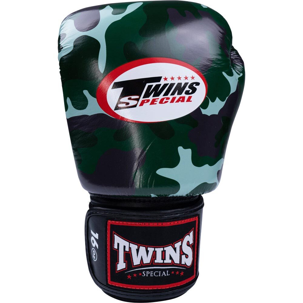 Twins Fancy Green Boxing Gloves