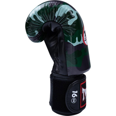 Twins Fancy Green Boxing Gloves