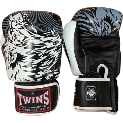 Twins Black/White Boxing Gloves