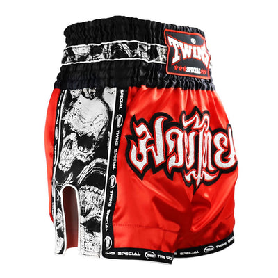 TBS SKULL THAI BOXING SHORTS