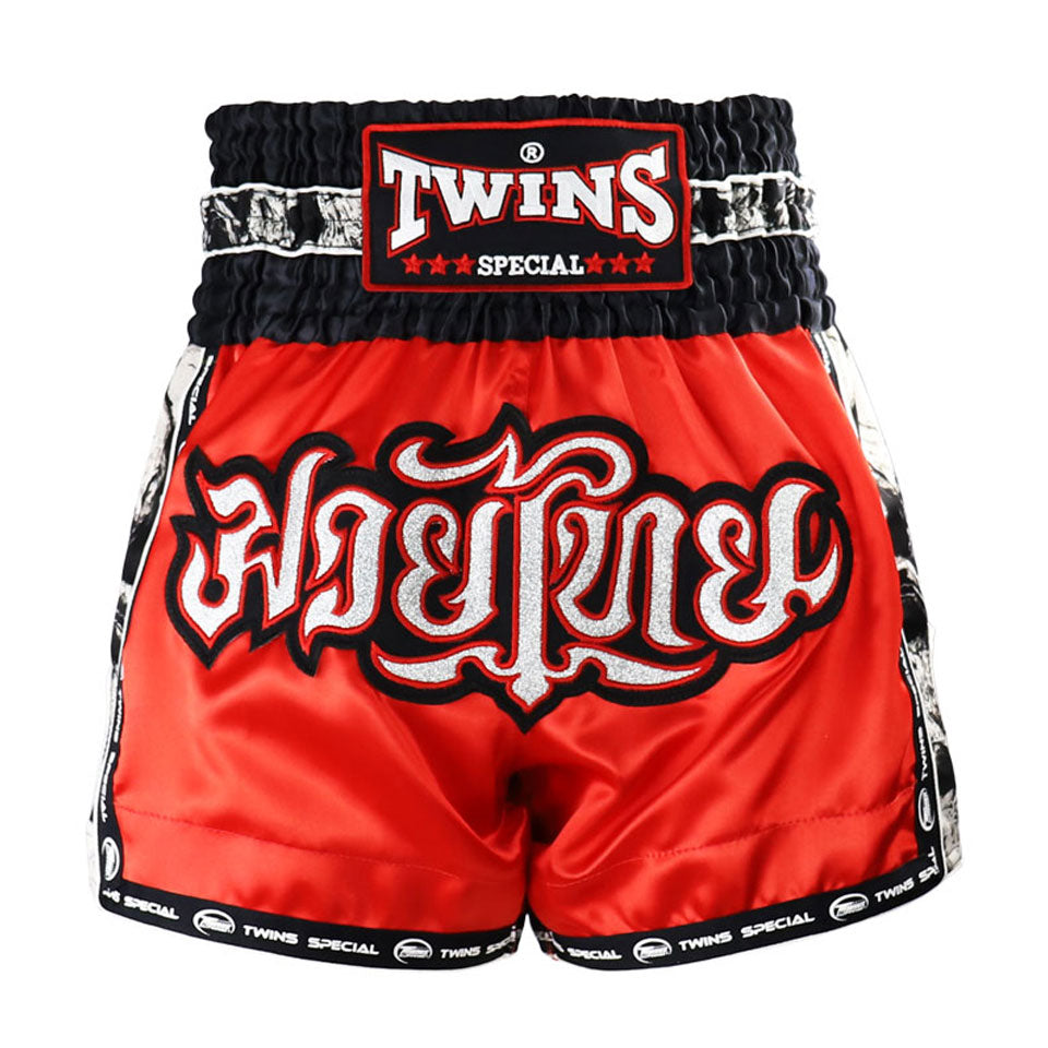 TBS SKULL THAI BOXING SHORTS